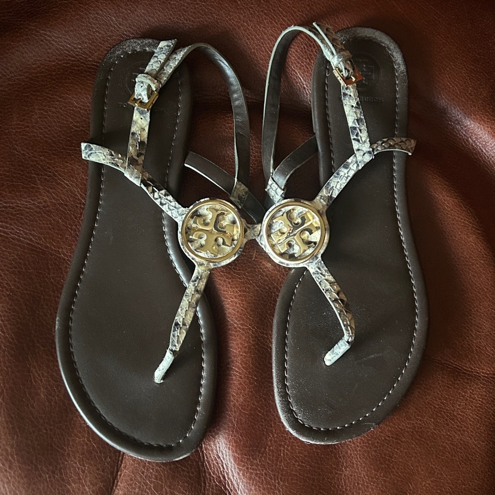 Tory Burch Dani Sandal 9 - Picture 2 of 8